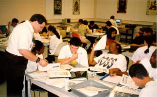 ASI students at work photo